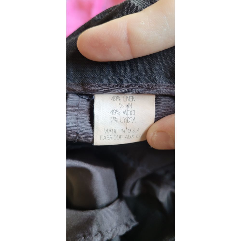 Theory Lowrise Wide Boot Black Pants - image 4